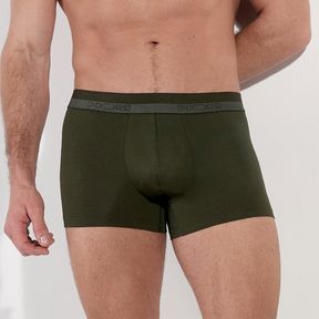 Фото Мужские трусы боксеры хаки HOM Classic 40-0203-00DK