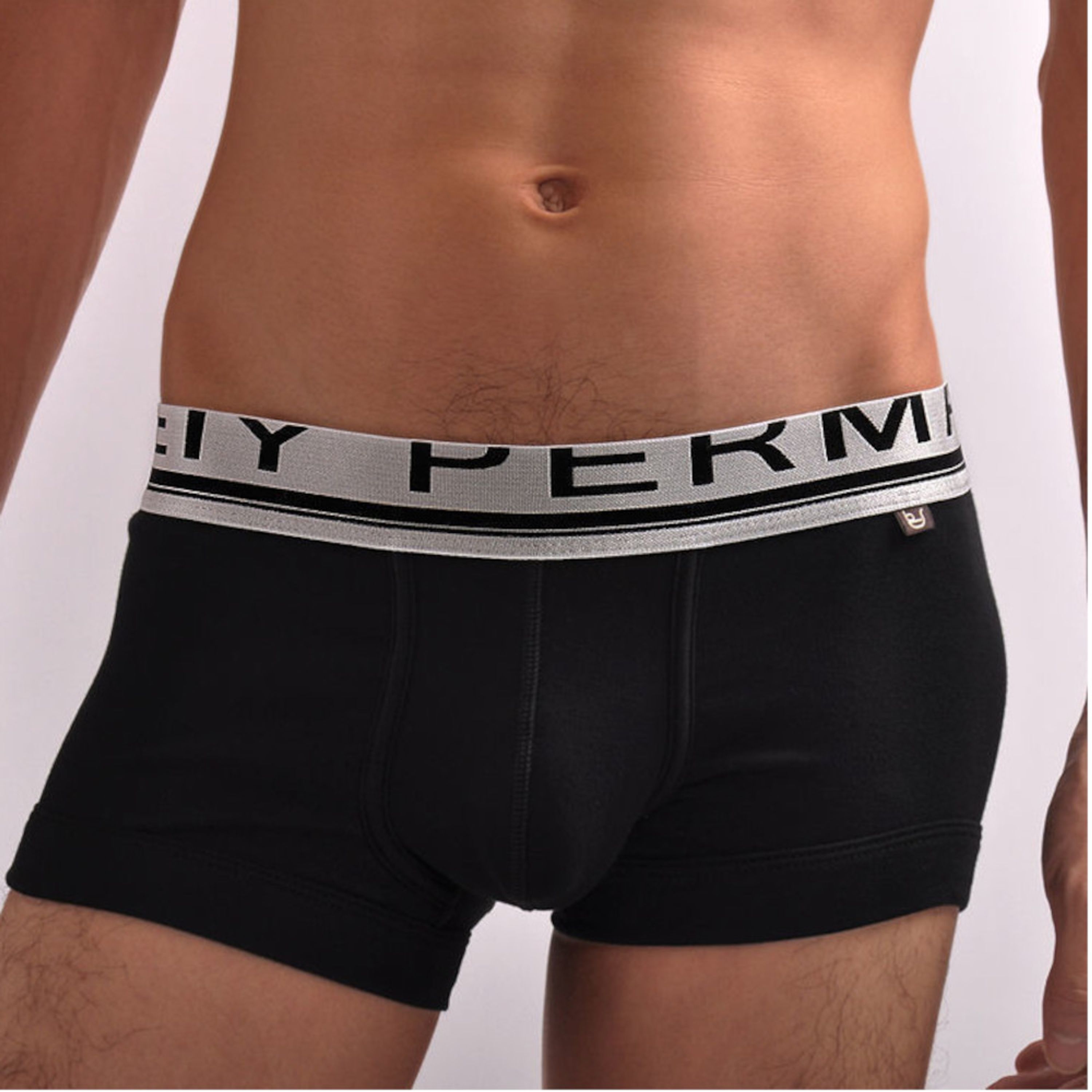 Мужские трусы боксеры черные DOOP Cotton Breathe Boxer фото 1