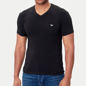 Фото Мужская футболка черная Emporio Armani EM000380_AF14133