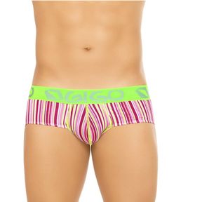 Фото Мужские трусы брифы Gigo Line Pink 