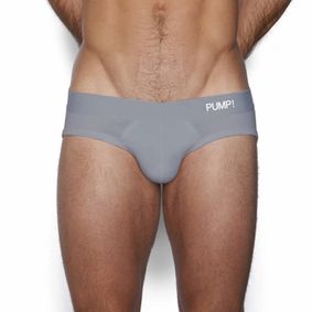 Фото Мужские трусы брифы серые PUMP! PU004