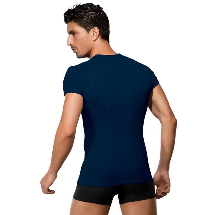 Мужская футболка темно-синяя Doreanse 2545 Navy blue фото 2