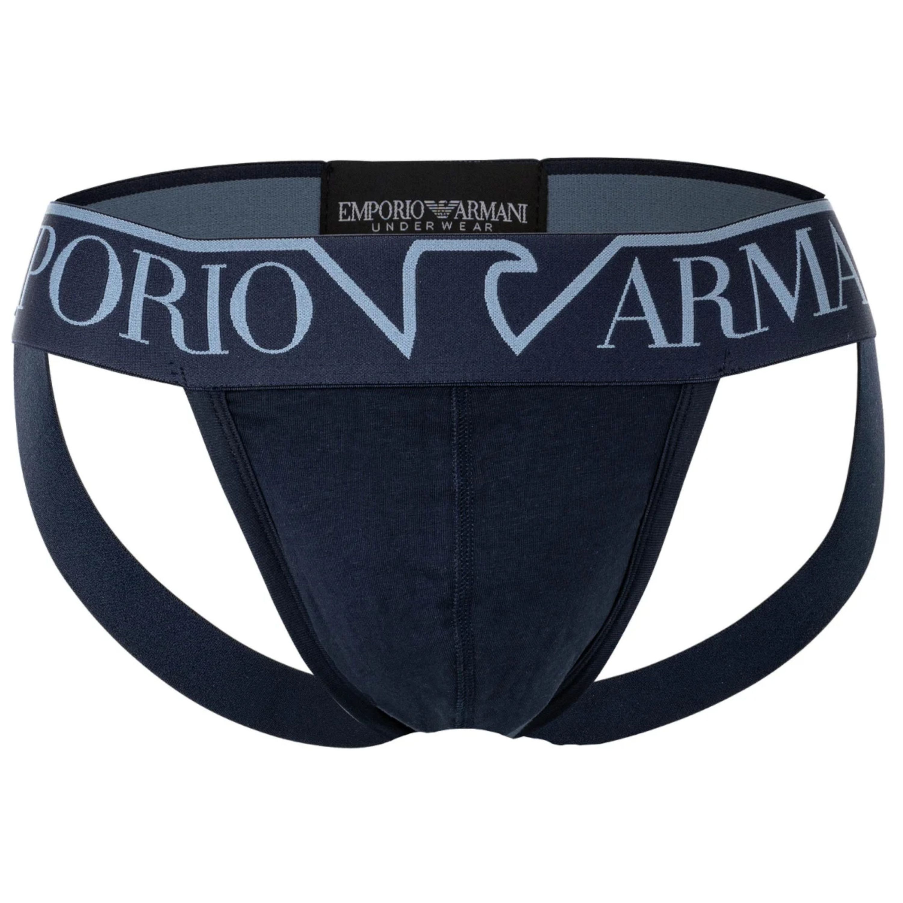 Мужские трусы джоки темно-синие Emporio Armani 111579_4F516 00135 фото 4