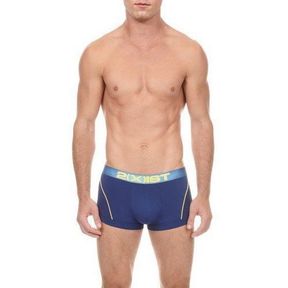 Фото Мужские трусы боксеры синие 2xist oblique stripes Boxer NAVY