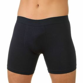 Фото Мужские трусы боксеры т-синие E5 Underwear Long Boxer