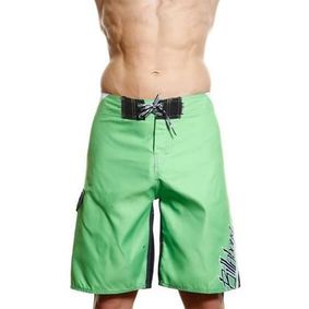 Фото Мужские пляжные шорты Billa Bong зелено-синие