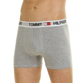 Фото Мужские трусы боксеры светло-серые Tommy Hilfiger 44883