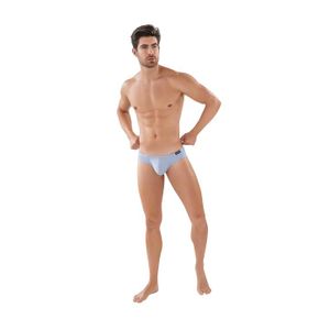 Фото Мужские трусы брифы светло-серые Clever Moda Clever Moda LATIN BRIEF 087312