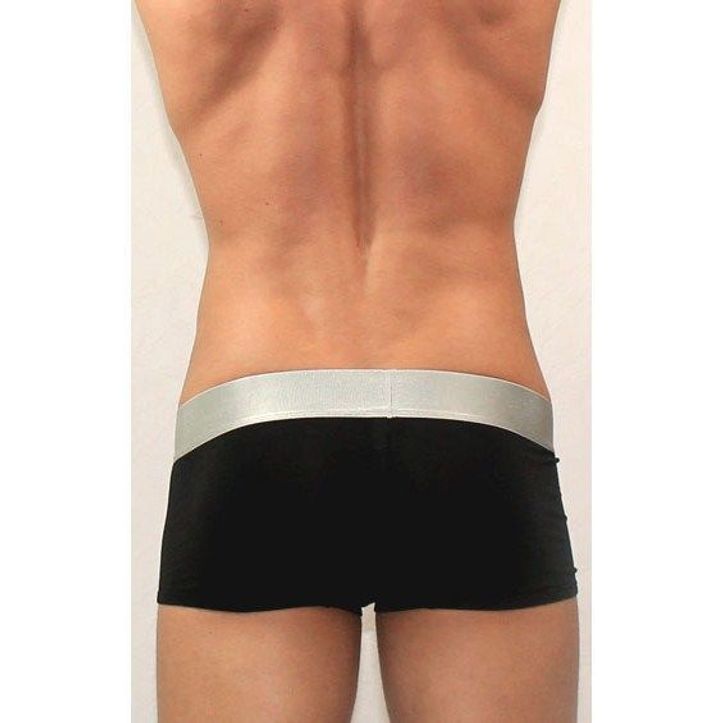  Мужские трусы боксеры черные Calvin Klein Boxer Steel Black фото 2