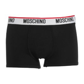 Фото Мужские трусы боксеры черные Moschino