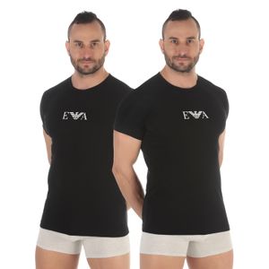 Фото Набор мужских футболок 2в1 черный Emporio Armani 111267_CC715 07320