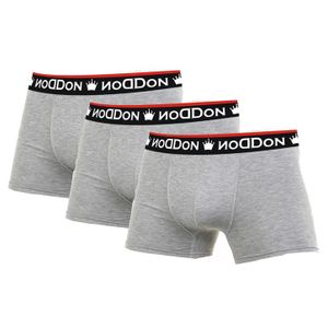 Фото Мужские трусы боксеры серые меланжевые набор 3в1 DonDon 101-03_06