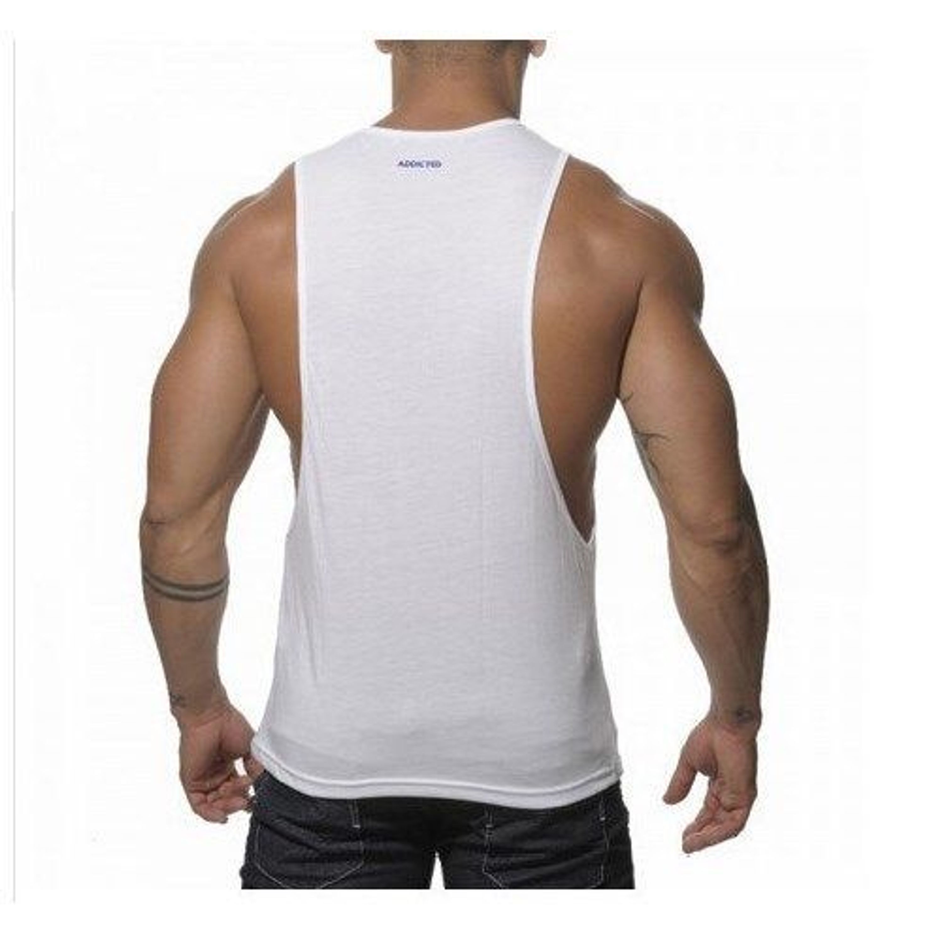 Мужская майка белая ADDICTED TANK-TOP White X-LARGE 29191 фото 2