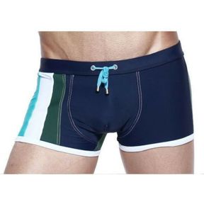 Фото Мужские плавки боксеры темно-синие Seobean Surf Swim Boxers