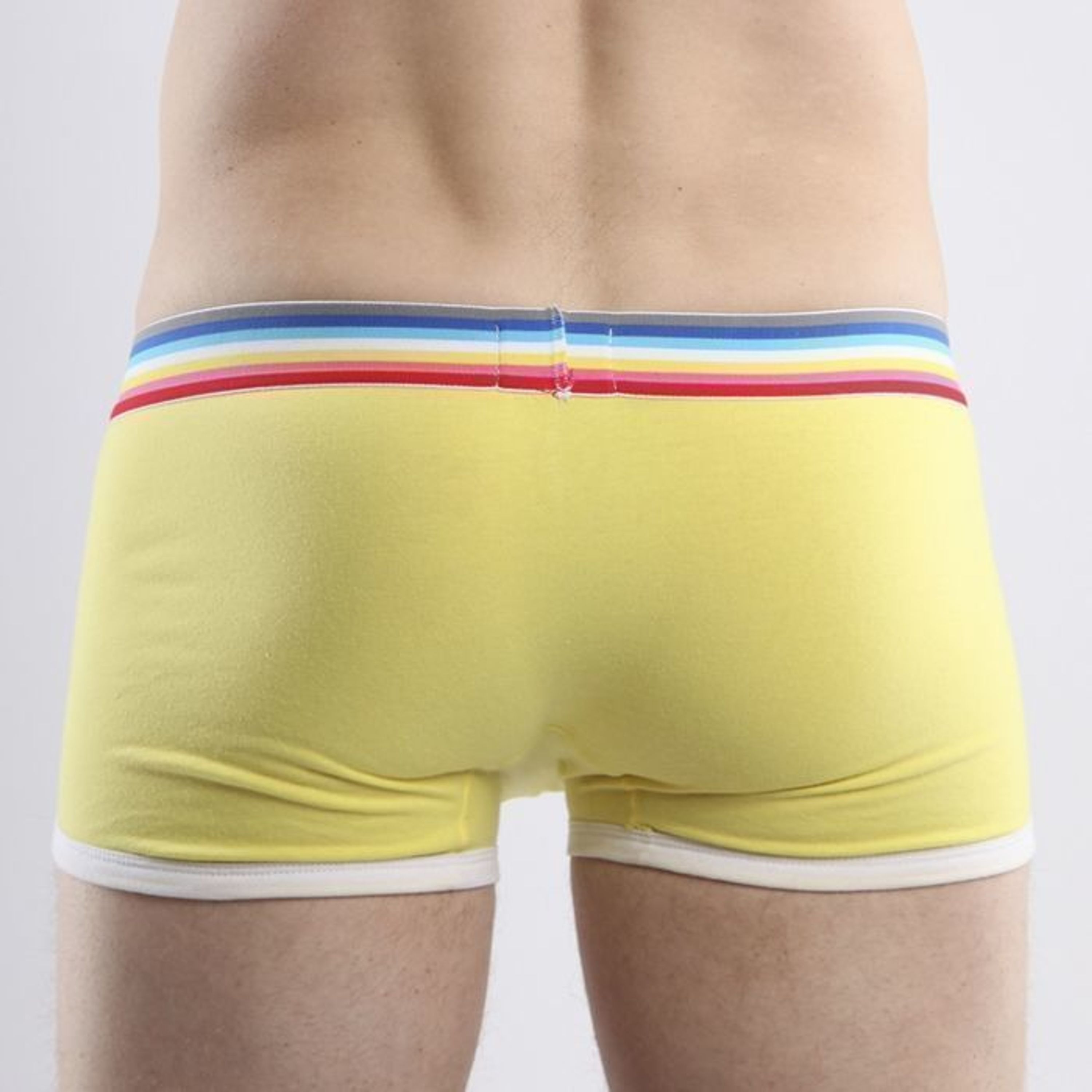 Мужские трусы хипсы желтые Paul Smith Trunk Yellow фото 2
