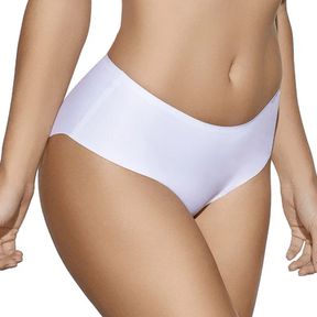 Фото Женские трусы слипы высокие белые бесшовные Creaciones Selene 502 BRAGA/blanco