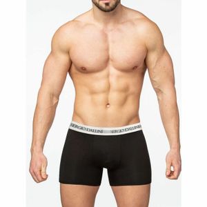 Фото Мужские трусы боксеры черные Sergio Dallini SG2845-1