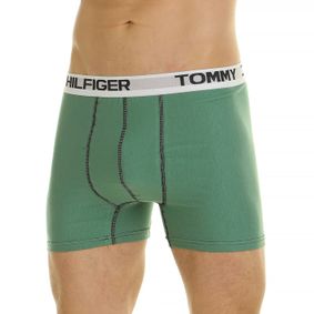Фото Мужские трусы боксеры светло-зеленые Tommy Hilfiger 44893