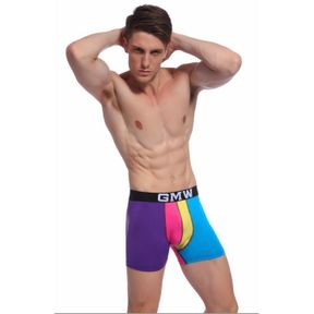 Фото Мужские трусы боксеры фиолетовые Good Men Wear Multicolored Boxer