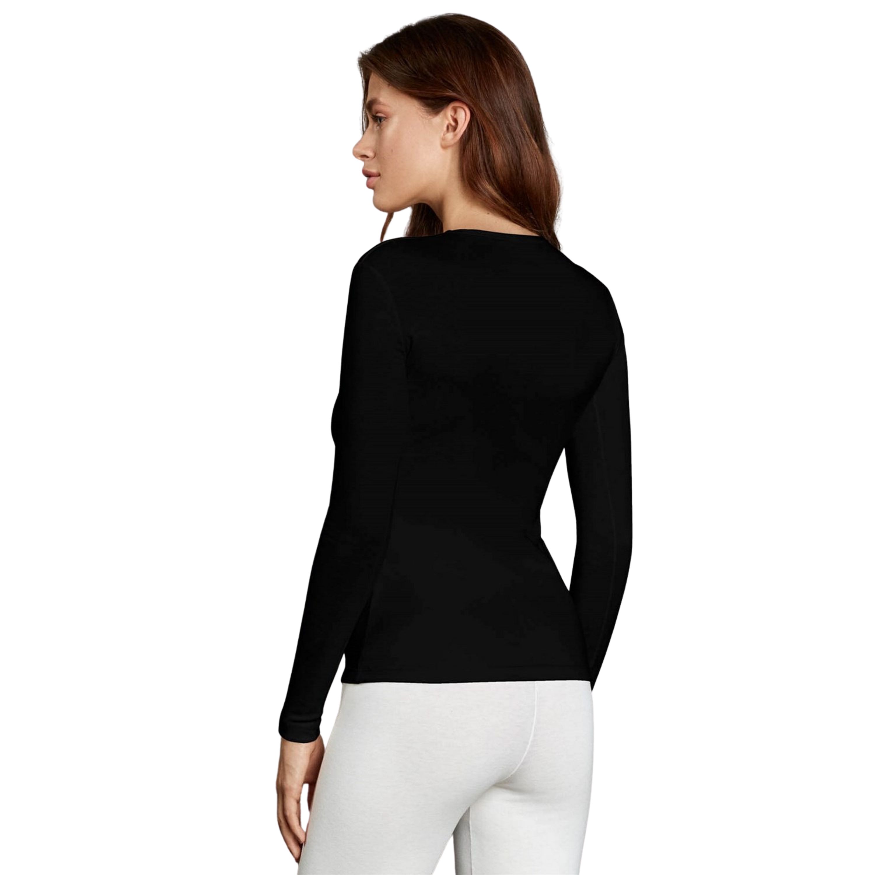 Женское термобелье лонгслив черный Doreanse Thermalwear 8565 фото 2