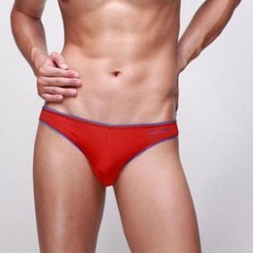 Фото  Мужские трусы слипы красные Body GMW Red Brief