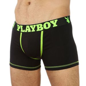 Фото Мужские трусы боксеры PLAYBOY Black SALAT 22822