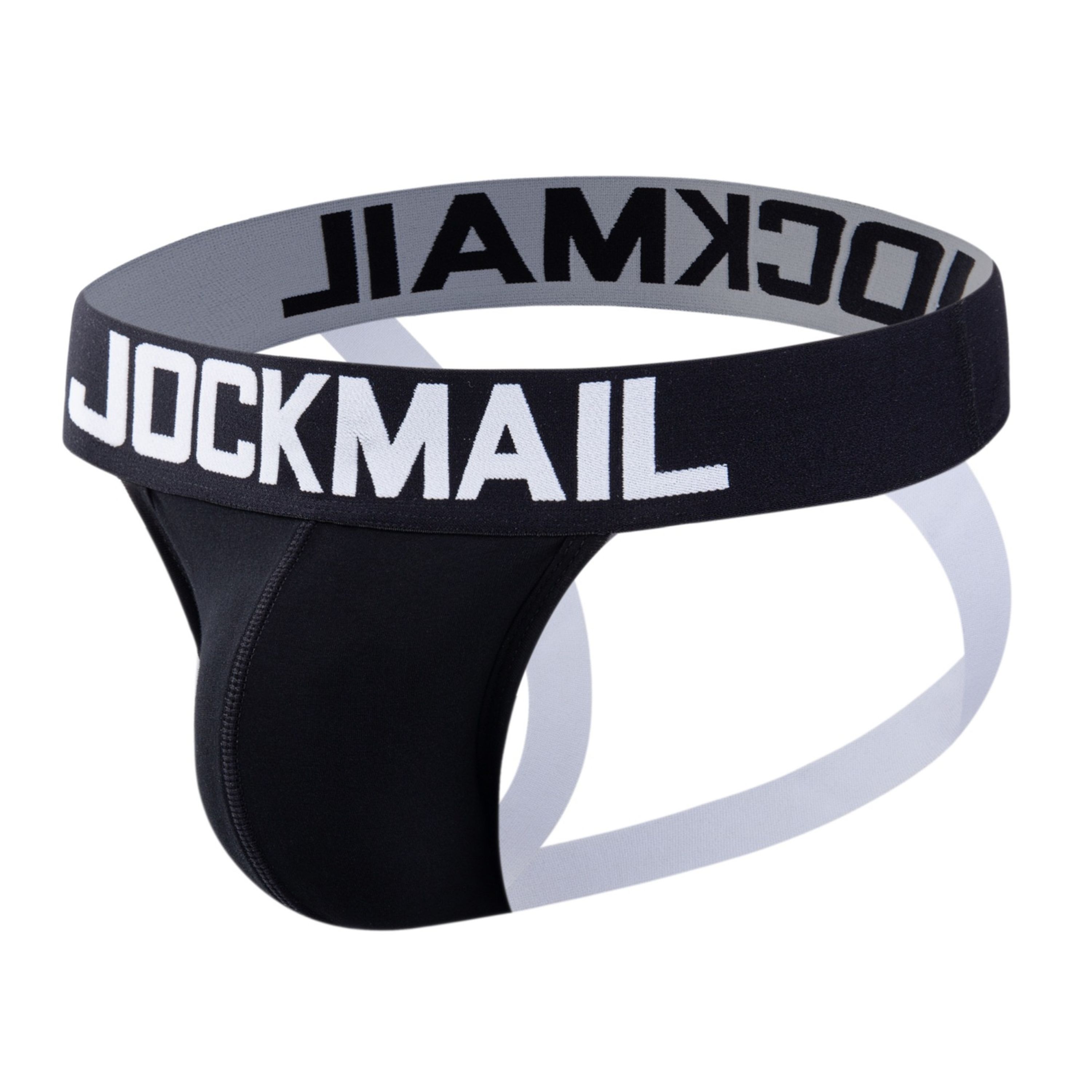 Мужские трусы джоки черные JOCKMAIL JM4038-2 фото 5