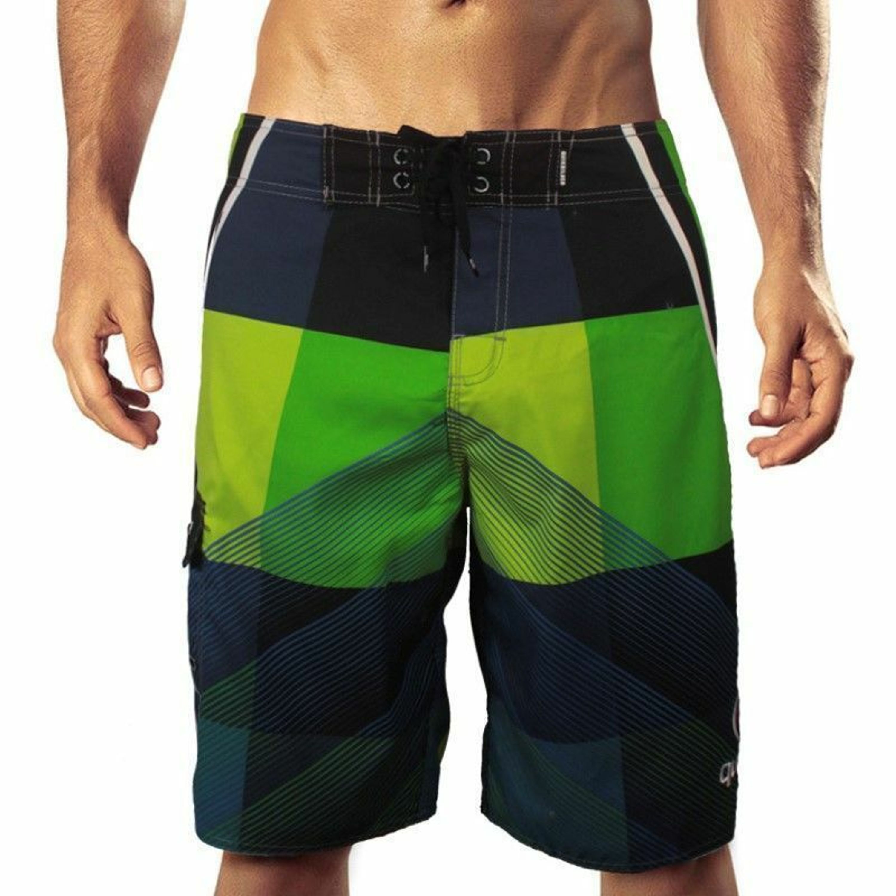 Мужские шорты пляжные разноцветные QUIKSILVER 25052013-3 фото 1
