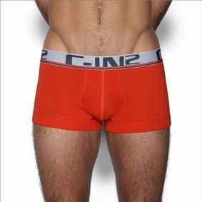 Фото Мужские трусы боксеры оранжевые C-IN2 Pop Colors Low No Show Profile Boxer Orange