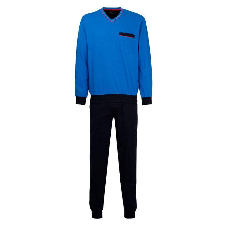 Мужская пижама синяя BUGATTI 56030/4065 631 