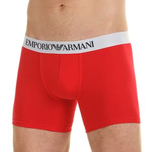 Фото Мужские трусы боксеры красные Emporio Armani