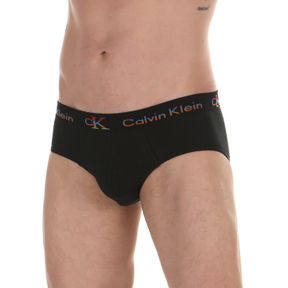 Фото Мужские трусы брифы черные Calvin Klein