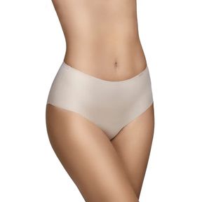 Фото Женские трусы слипы макси высокие бежевые бесшовные Creaciones Selene 503 MAXI BRAGA/tierra