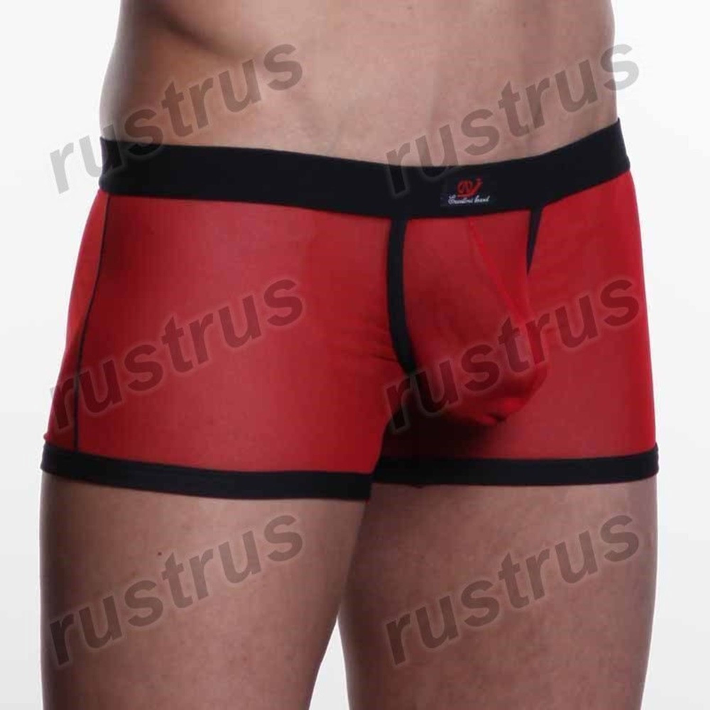 Мужские трусы хипсы красные WANGJIANG WG00113 фото 3