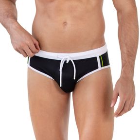 Фото Мужские плавки черные Clever Moda SERENE SWIMSUIT BRIEF 162411