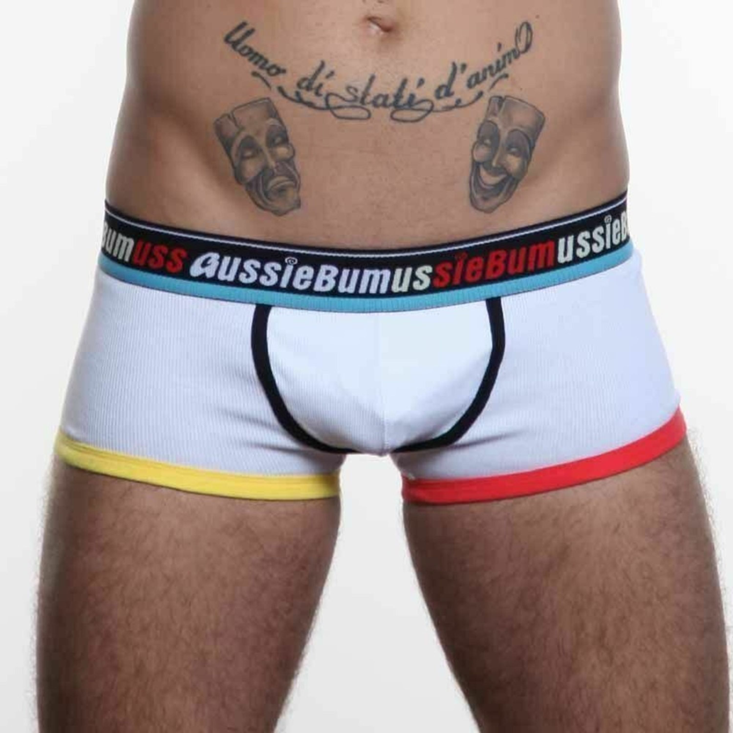 Мужские трусы хипсы белые Aussiebum Pablo White Hip AB00060 фото 2
