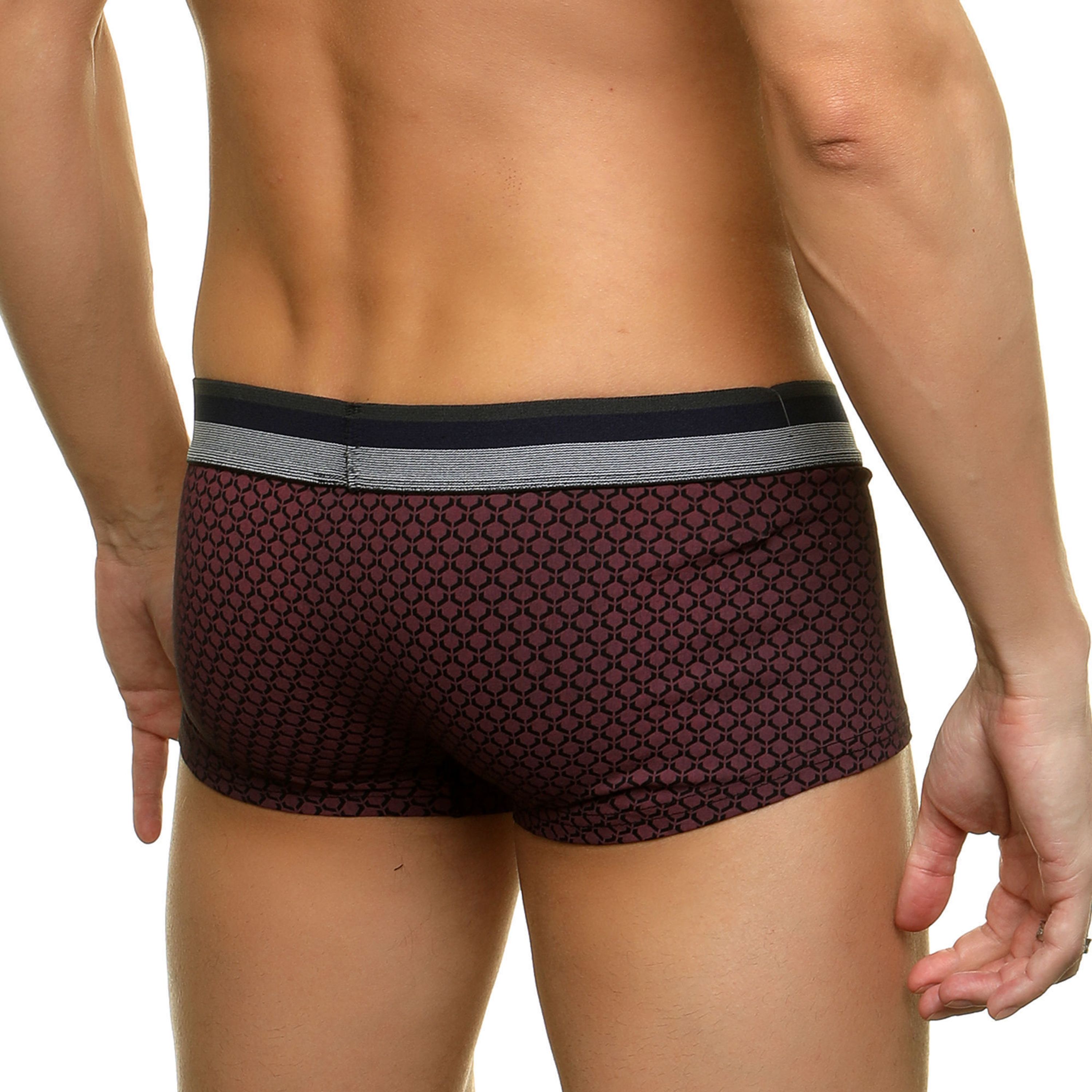 Трусы мужские хипсы черные DARKZONE DZN2445 фото 2