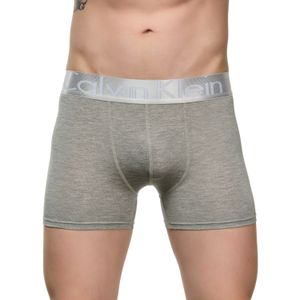Фото Мужские трусы боксеры серые меланжевые Calvin Klein