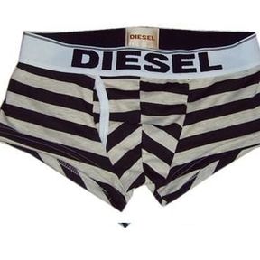 Фото  Мужские трусы боксеры Diesel Black Stripe Boxer