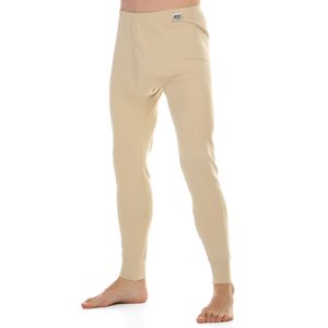 Фото Мужские кальсоны бежевые утепленные QianBA