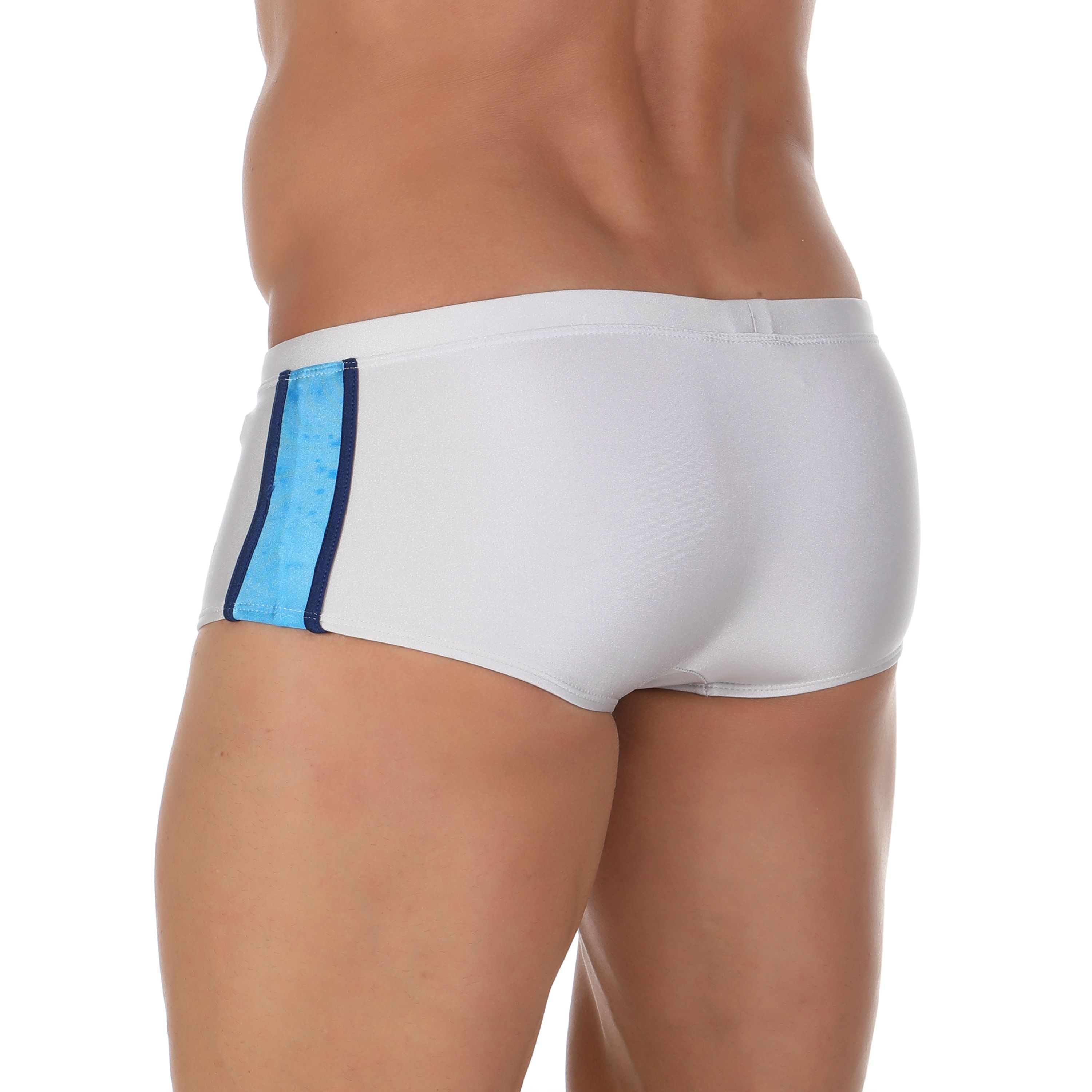 Мужские плавки серебристые Aussiebum Squad Silver фото 2