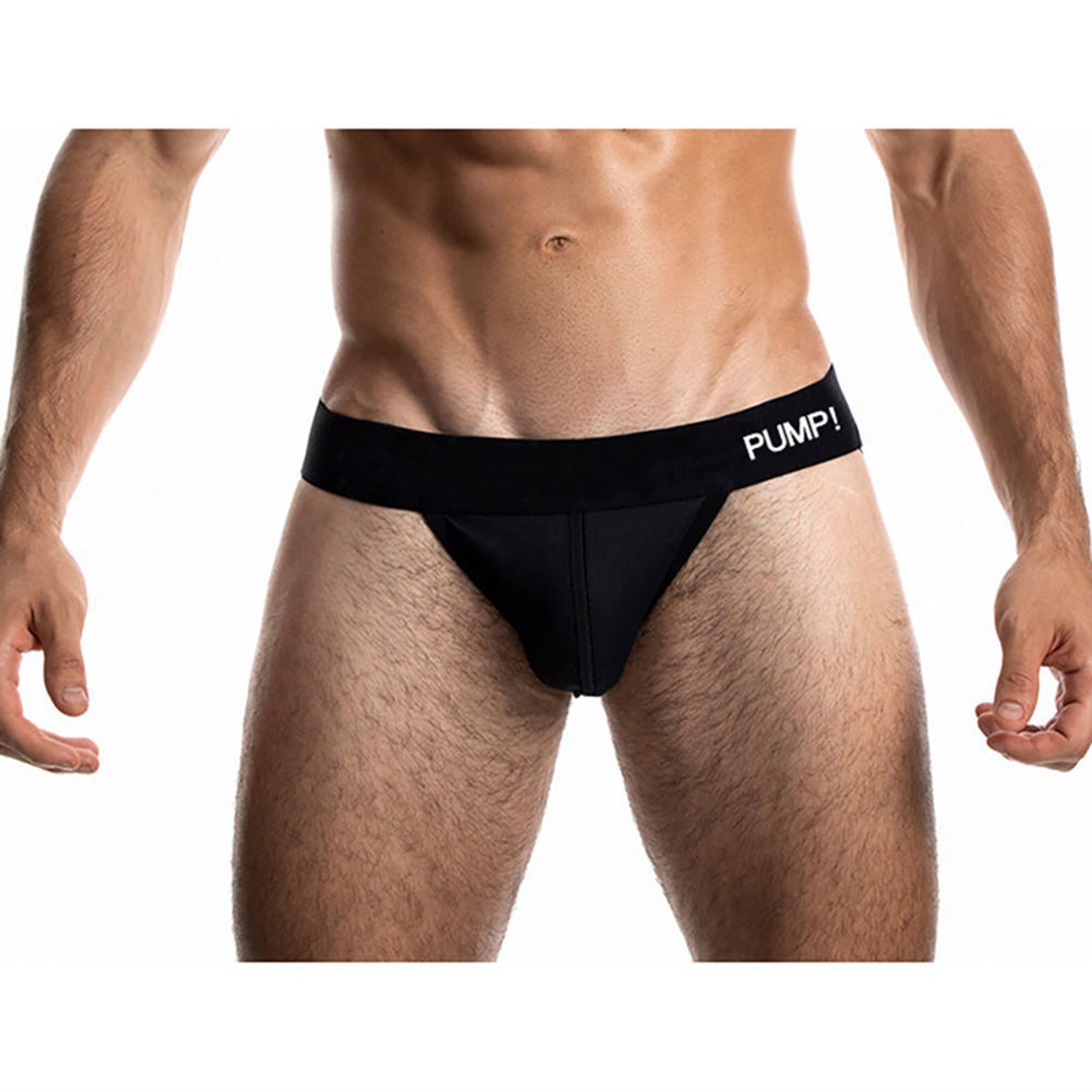 Мужские трусы джоки черные PUMP! PU001-2 фото 2