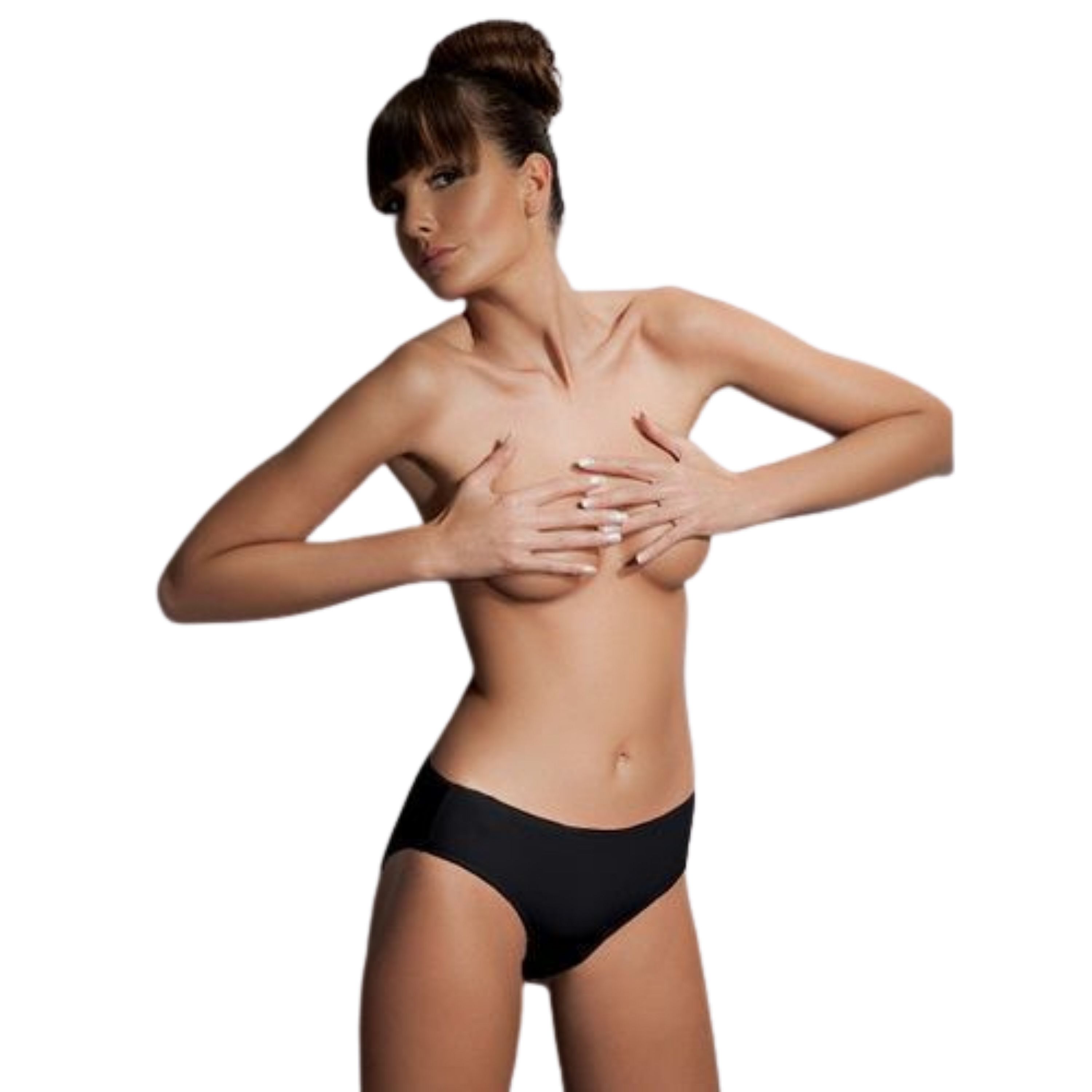 Набор женских трусов слипов 3 в 1 черные Doreanse ladies Ekopack 7126 фото 1