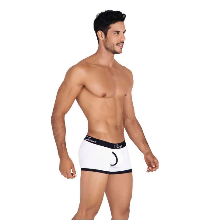 Мужские трусы боксеры белые Clever GOALS BOXER 041601 фото 2