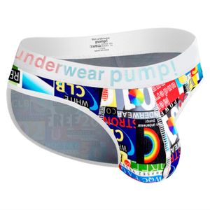 Фото Мужские трусы брифы белые PUMP! MP2123-1