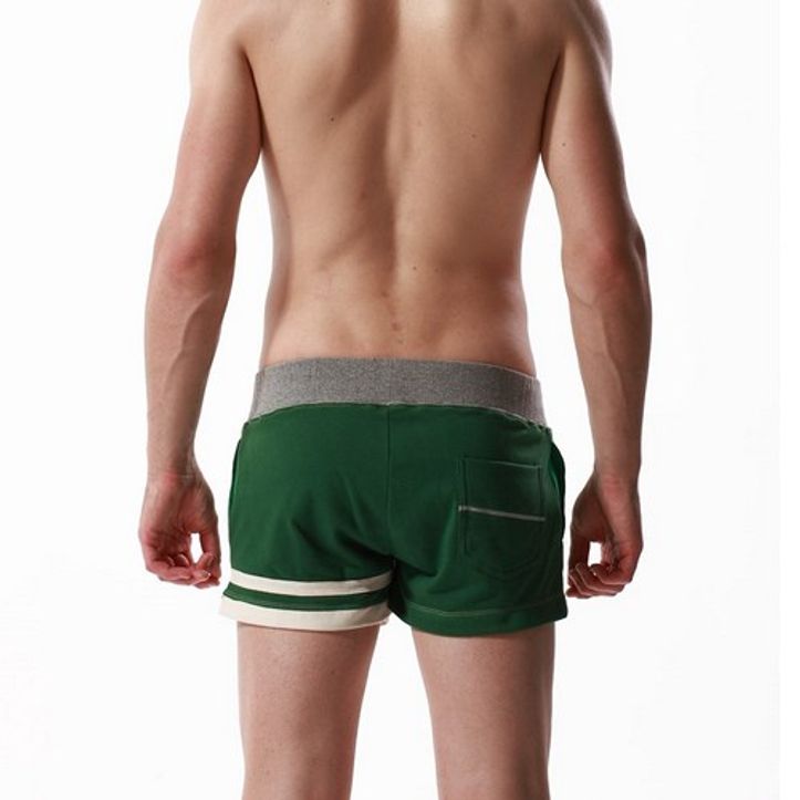 Шорты спортивные зеленые  SEOBEAN  SHORTS GREEN 9 фото 2