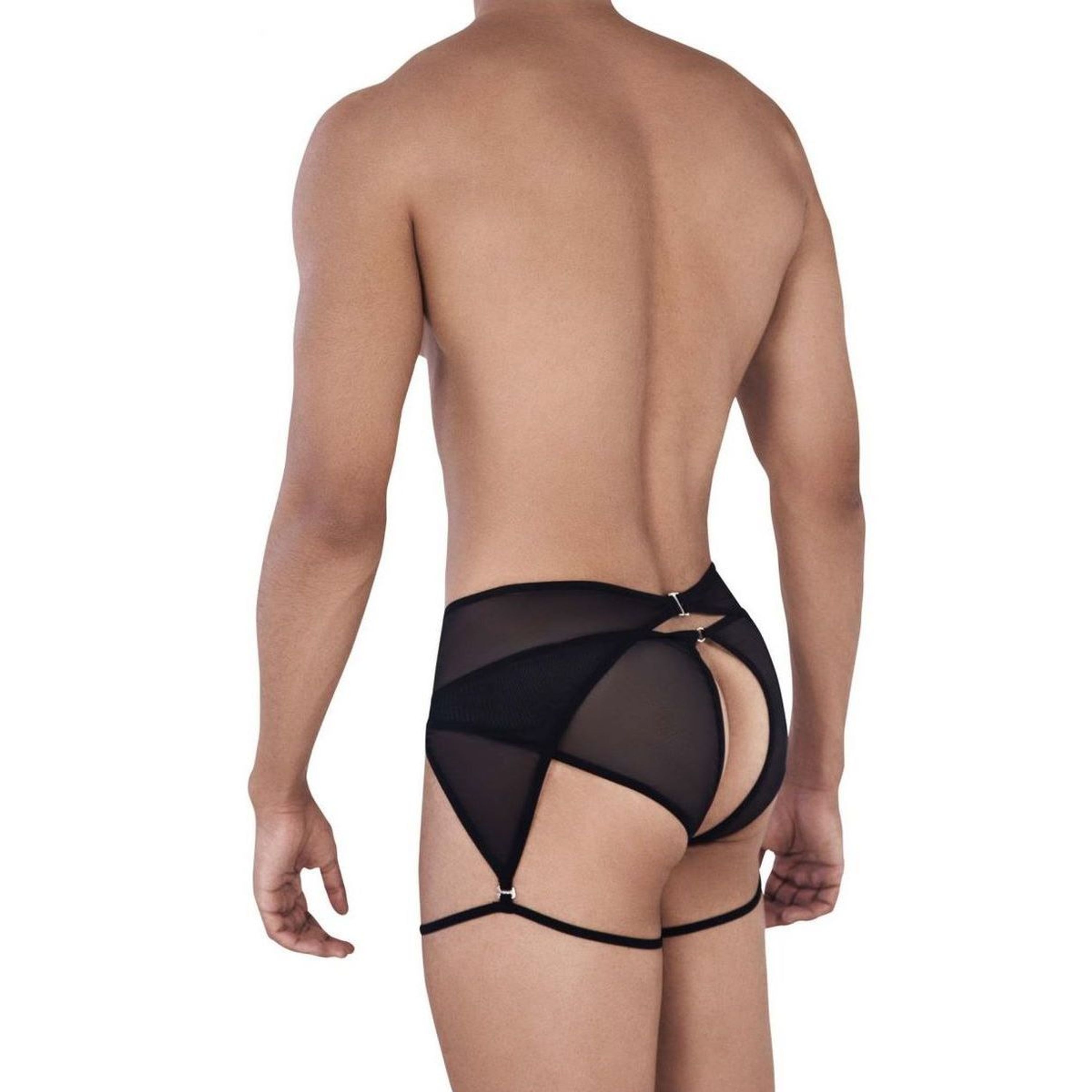 Мужские трусы джоки черные с поясом Pikante ATTILA JOCKSTRAP 033211 фото 3