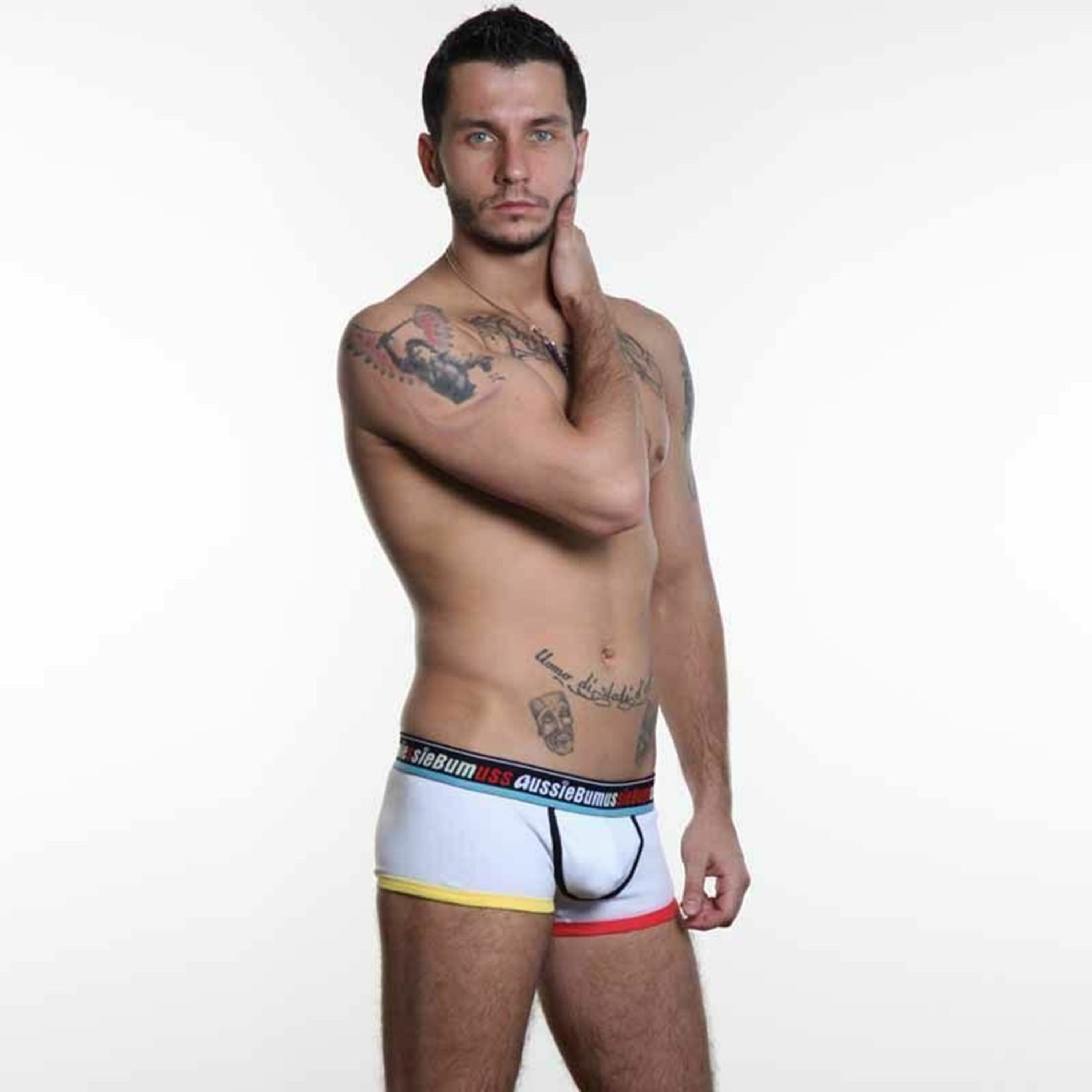 Мужские трусы хипсы белые Aussiebum Pablo White Hip AB00060 фото 1