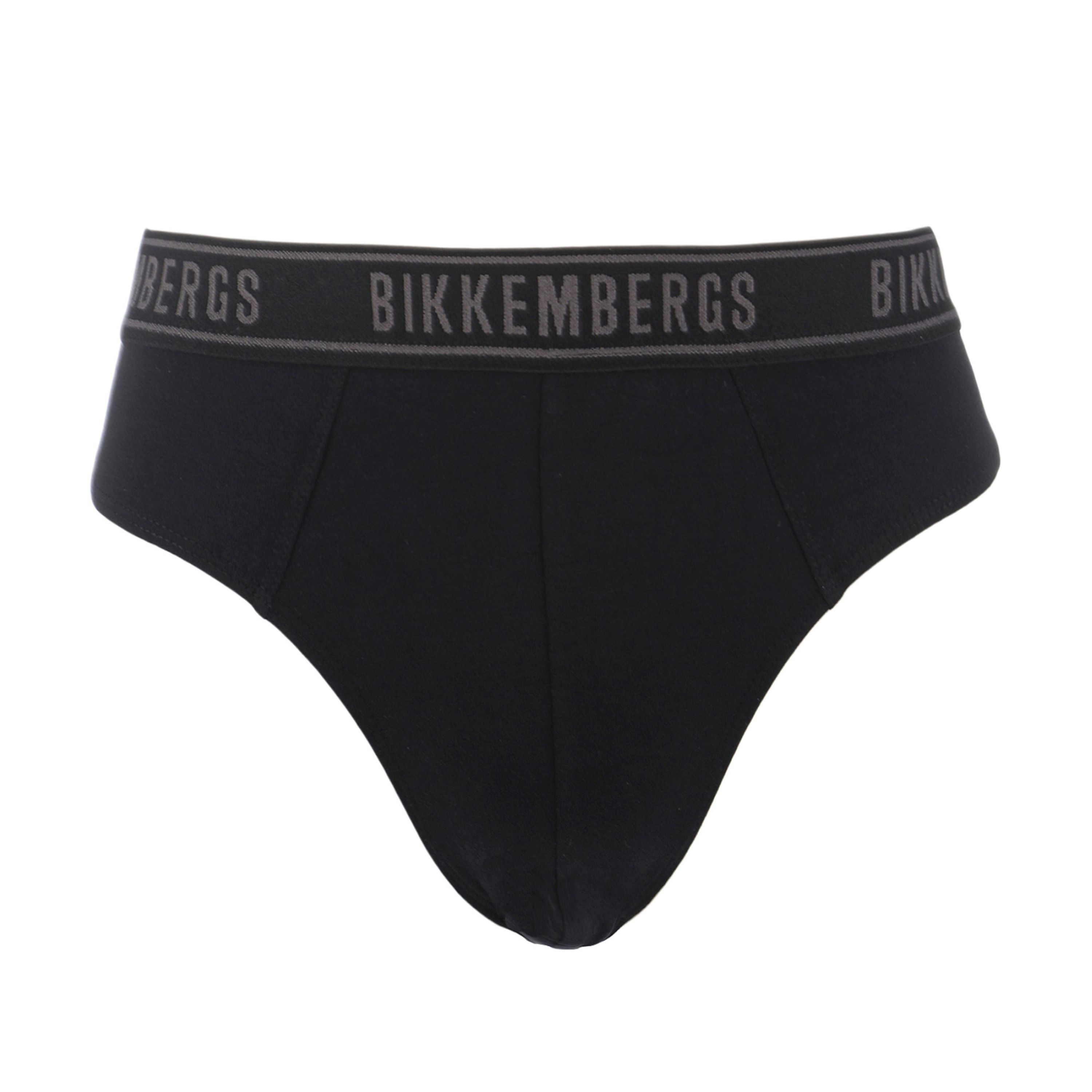 Мужские трусы брифы (черный) набор 2 в 1 Bikkembergs BKK1USP15BI фото 2