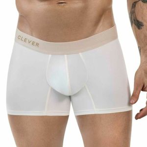 Фото Мужские трусы боксеры бежевые Clever Moda AUDAZ TRUNKS 186902